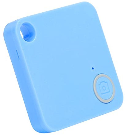 Bluetooth-Tracker, Schlüsselfinder und Gegenstandsfinder für Schlüssel, Taschen und Mehr mit 10 M Reichweite Zum Auffinden von Schlüssel, Fernbedienung, Haustier und Brieftasche(Blau)
