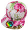J26 Prince & Princess Brother & Sister Snapback Kinder Kids Set USA Cap Kappe Basecap Mütze Trucker Cappy Kult Partner Look Geschwister (Princess Blume Weiß), Einheitsgröße