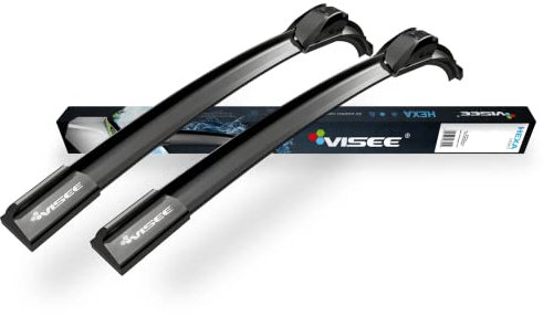 VISEE Komplette Scheibenwischer vorne kompatibel mit Mercedes-Benz SLK-Klasse R172 02.2011-2019 - Länge: 550/550 mm