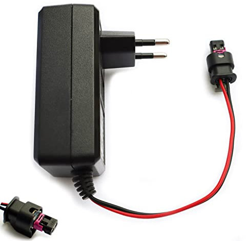 ENJOY-UNIQUE AC/DC 21,6 V 1A Adapter Ladegerät Netzteil kompatibel mit Husqvarna Automower 305 2011-2015 Jahr, Gardena Robotic R38Li, R40Li, R45Li, R50Li 2012-2015 Jahr Roboter-Rasenmäher