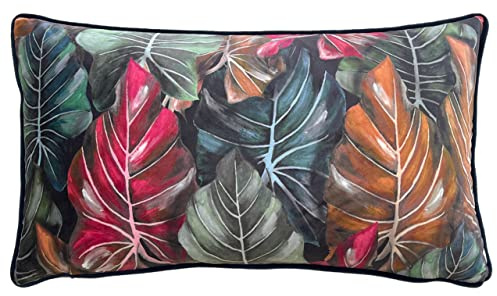 furn. Wylder Tropics Mogori Leafage Feather Filled Cushion