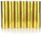 KarneLux Luftschlangen 'Gold Metallic' - Partydekoration für Geburtstage, Hochzeiten und Silvester - 6er Pack