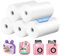 5 Rollen Druckpapier Thermopapier für Kinderkamera, Sofortdruck Thermopapier, Druckpapier Nachfülldruckpapier, Nachfüllpapier für Kinderkamera Sofortdruckkamera,Breite: 2,28 Zoll