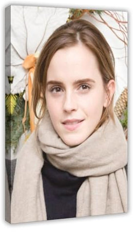 Emma Watson Poster (3) Leinwandposter Schlafzimmer Dekor Sportlandschaft Büro Zimmer Dekor Geschenk Rahmenstil 60 x 90 cm