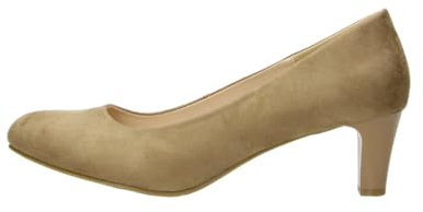 Fitters Damen Pumps Aurelia in Farbe Beige MF, Damenschuhe in Übergröße - große Damenschuhe, Aurelia 46 EU Beige MF