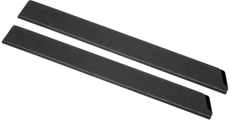 PATIKIL Fundas de Cubierta de Cuchillo de ABS para Cuchillo de Pan de 12, 2 Piezas Protector de Hoja de Borde de Cuchillo Universal para Cuchillo de Cocina En Casa, Negro