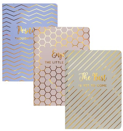 Pukka Pad Haze B6 Stitched Exercise Books – 7 x 5in – 3 Pack of Assorted Designs