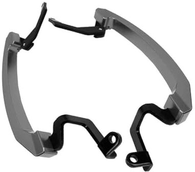 JHYBDP Haltegriffe Hinten Für Motorrad Für Yamaha MT07 FZ07 MT FZ 07 MT-07 2014 2015 2016 2017, Soziussitz-Schienengriffstange(Titan)