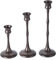 JUNNASALIKER 3PCS Kerzenhalter Elegante Metall Kerzenhalter Kerzenhalter Für Abendessen Und Geburtstag Feier Kerzenhalter