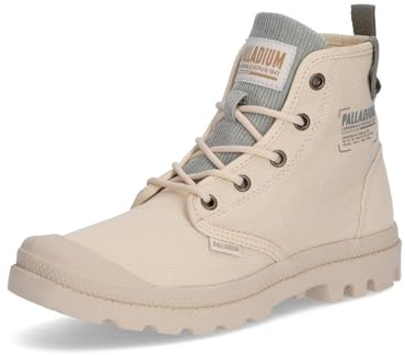 Palladium Unisex Pampa Michigan Ankle Boot, Off-White, 9.5 UK