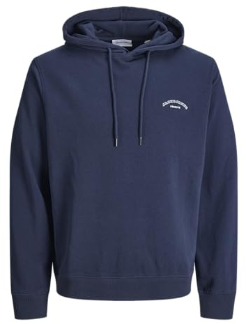 JACK & JONES Herren Jjcollege Logo Sweat Hood Pls