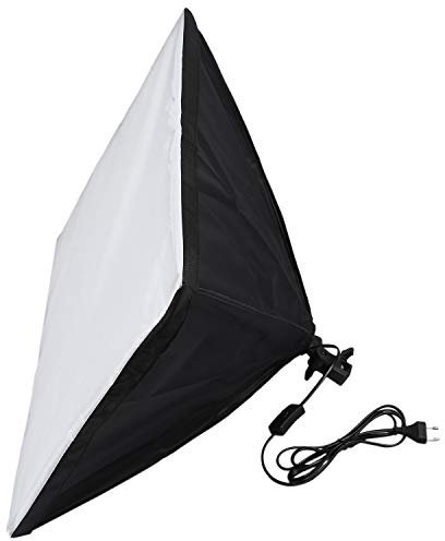 Kueohse 50 x 70cm Photo Video Studio Continuous Lighting Softbox E27 Holder Soft box
