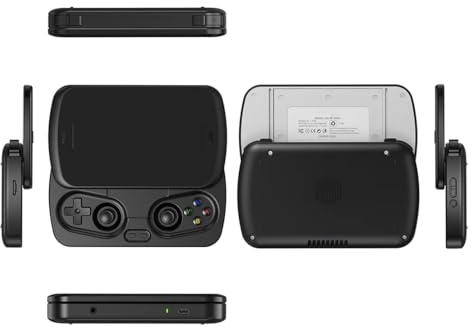 Meiurlex RG Slide - Console portatile da 128 GB con scheda 4000 +, touch screen LTPS da 4,7 pollici, sistema Android 13, console da gioco portatile per adulti, 5000 mAh