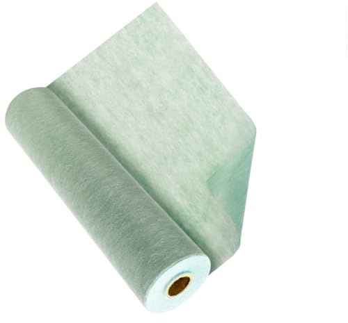 Tutamaz Salbeigrüner Vlies Tischläufer, 25m x 30cm Deko Tischband Rolle Boho Stil Romantisch Tischdekoration für Landlich Hochzeiten Feierlichkeiten Geburtstage und Valentinstag
