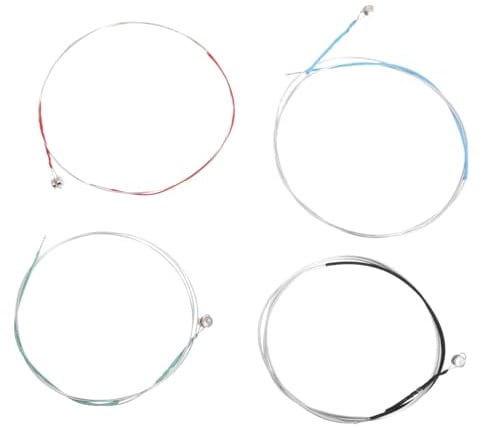 Abaodam 4stücke Geigensaiten-set Ersatzsaiten für Musikinstrumente Saiten Zubehör für Geigenreparatur Anfänger und Profis
