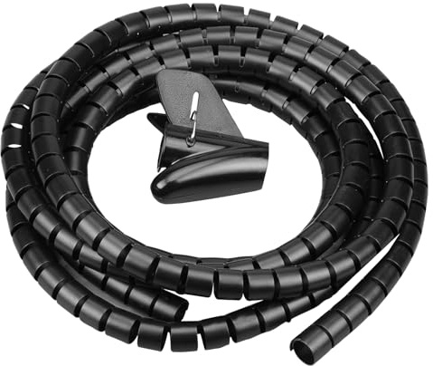 Gaodeding 5 m Black Cable Sleeve, Cuttable (∅1.26/32mm)