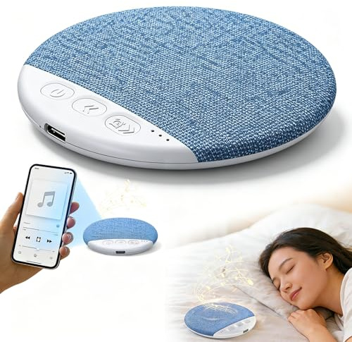 KOLGEIKJ Altavoz Bluetooth para Almohada, Altavoz de Almohada, Altavoces de Almohada Bluetooth para Dormir, Altavoz Inteligente Altavoz PortáTil para Un SueñO Profundo Y Escucha Privada En La Cama