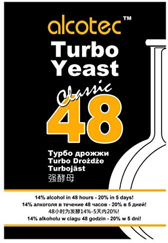 AlcoTec Turbohefe Classic 48-20% in 5 Tagen! (10 Packungen)