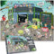 Chaos at the Tennis Courts 1000 Piece Jigsaw Puzzle – Funny Sports Puzzle for Adults & Teens – Hilarious Tennis Scene with Crowd Mayhem & Royal Surprise for Tennis Lovers
