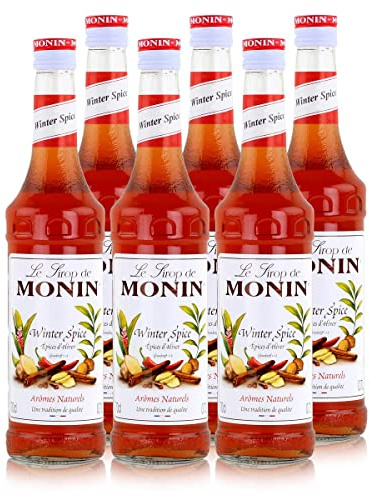 Monin Sirup Winter Spice, 0,7L, 6er Pack