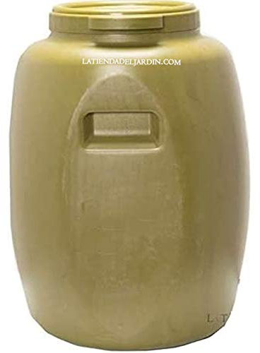 Suinga Bidon en plastique 60 litres. Pot avec dimensions Ø39 x 66 cm. Poids du réservoir : environ 3 kg. Fabriqué en Espagne.