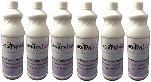 Neutrabin Waste Bin Sanitiser Deodoriser For Sanitary Bins & Nappy Disposal Units