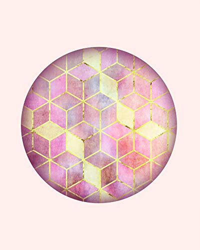 Komar Wandbild | Mosaik Circle Rosso | Poster, Bild, Wohnzimmer, Schlafzimmer, Dekoration, Kunstdruck | ohne Rahmen | P093A-40x50 | Größe: 40 x 50 cm (Breite x Höhe)