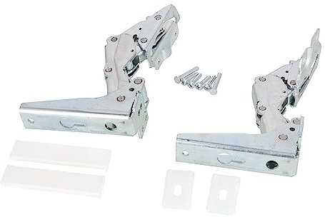 sparefixd Kit cerniera porta per frigorifero e congelatore Ignis
