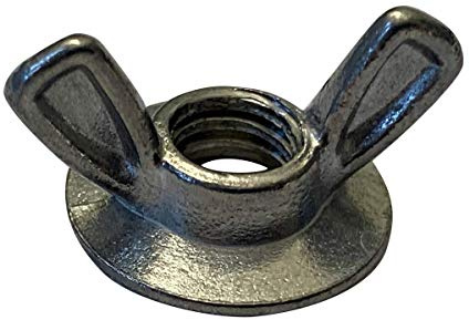 1/4-20X3/4X1 Washer Based Wing Nut Die Cast Zinc Alloy (pack of 20)