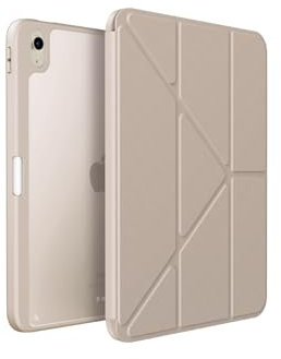UNIQ Moven Antimikrobielle Schutzhülle für iPad Air 10.9 (2022/20), Beige/Elfenbeinfarben