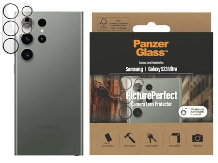 Panzerglass PicturePerfect Kameraschutz für Samsung Galaxy S23 Ultra