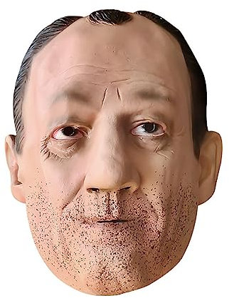MW Friedrich Merz Maske Politiker-Maske - Verkleidung für Karneval, Halloween, Wahl-Party oder politischer Aschermittwoch