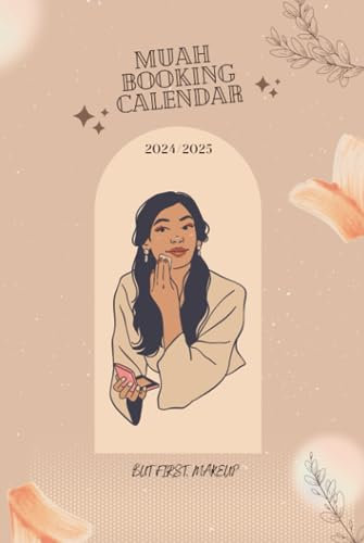 Makeup Booking Calendar: 2024/2025