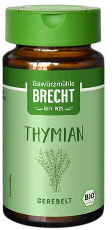 Brecht Thymian gerebelt, Glas, 15g (6)