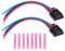Rücklicht Kabelbaum Rückleuchte Kabel Anschluss Stecker Heckleuchte Kabelsatz Reparatur für Passat B6 Golf VII Variant Golf 7 Polo Shar-an 7N Ti-guan Beetle 5C A3 8V Q3 8U Alhambra Kamiq Kodiaq Scala