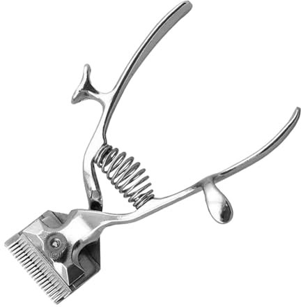 Weppduk Tondeuse à cheveux manuelle pour chien, tondeuse à cheveux manuelle pour chien, Ciseaux à cheveux, Tondeuse à cheveux pour chien Cisailles à moutons, tondeuses à main pour toilettage d'animaux