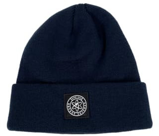 Rocket Science Heavy Knit Beanie Icon, Navy, OS