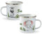 PHOTOCITY Tazza asilo con nome, tazza per bambini personalizzata, infrangibile bambini, in alluminio personalizzata (Elefante-zebra)