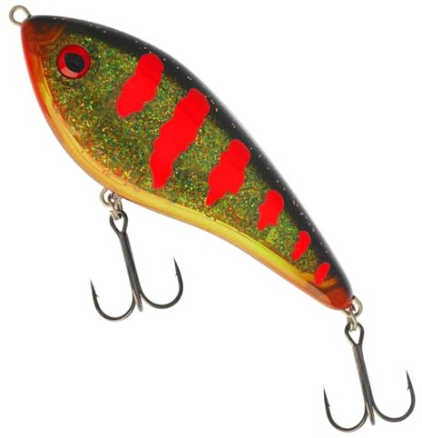 Westin Swim Glidebait 10cm 31g Low Floating Jerkbait, Farbe:3D Motoroil Blood