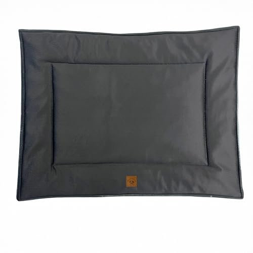LionFlex WUFFNASE Anti-Haar Hundedecke 'Ella' | Indoor Outdoor | Ideal für die Couch oder für die Auto Rückbank | Made in Germany - hochwertige Produktqualität (Anthrazit, 104 x 64 cm)