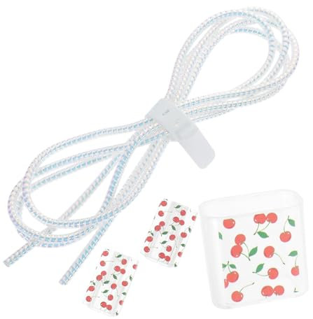 Generisch 1 Satz Ladekoffer Kabel Drähte USB-Ladestation Bausatz Batterie der Türklingel appel ladekable aplle ladegeräte Ladegerätschutz sichere Netzteilhülse Netzteilabdeckung TPU