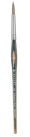 Pinceau synthétique Rond n°12 pour Aquarelle - 1 pièce
