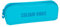 DOHE - Astuccio semplice in silicone - 1 scomparto con cerniera, portapenne rettangolare multiuso, morbido al tatto, dimensioni 20 x 6 x 8 cm - Colour Vibes Cyan, ciano, 20x6x8 cm, Semplice (1