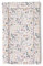 Red Kite Materassino per fasciatoio, 74 x 48 x 3,5 cm, motivo floreale e bordi imbottiti, colore: rosa