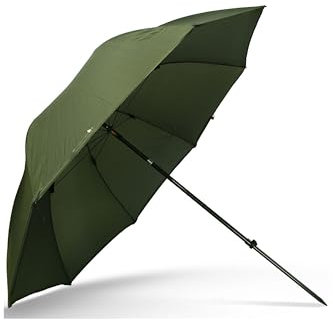 NGT Green Brolly with Zip on Side Sheet 45 Regenschirm, grün, XL