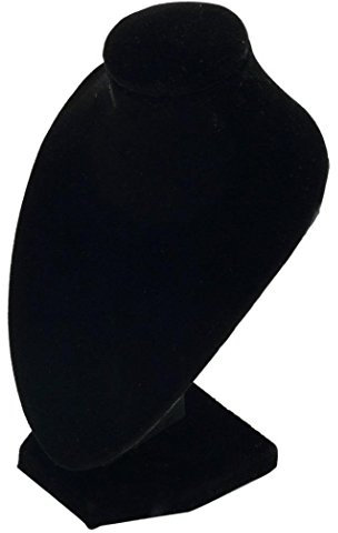 bodhi2000 ® Negro maniquí collar colgante de joyería pantalla soporte Rack