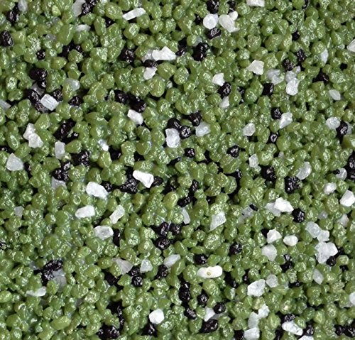 20kg Buntsteinputz Mosaikputz 1-2mm SOP30 Moosgrün/Weiß/Schwarz Wandputz - Hergestellt in Bayern -