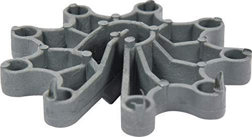 Bewehrungsstahl Betonstahl Ø 4mm bis 16mm verschiedene Längen (Abstandhalter senkrecht / 20-25mm (50 Stück))