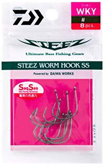 Daiwa Steez Worm Hook Wacky #1 Einzelhaken