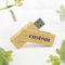 Memoria USB 16 GB en Madera de Bambú Personalizado (Nombre o Texto), Pendrive Ideal para Regalar, Original y Elegante Producto Promocional, Presentada en Estuche Individual de Cartón Reciclado